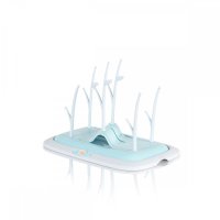 Suport pentru uscare biberoane Drying Rack Coral Blue - 1