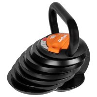 Kettlebell reglabil Rebel Active RBA-2324-18, 3.5-18 kg, cu 6 talere - 1