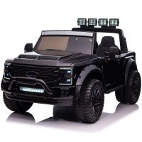 Masinuta electrica pentru 2 copii Ford Super Duty F450 200W 12V standard, culoare neagra - 1