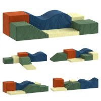 AIYAPLAY Set de 6 Jucarii de Constructie pentru Copii, Hârtie Pergament | Aosom Romania - 1