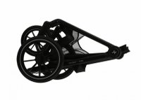 Carucior 2 in 1 pentru copii, Adamex Nova premium, doua piese distincte, suspensii, maner reglabil, roti mari anti-pana, greutate maxim admisa 22 kg, accesorii incluse, Bej - 2