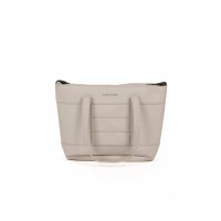 Carucior 2 in 1 pentru copii, Adamex Nova premium, doua piese distincte, suspensii, maner reglabil, roti mari anti-pana, greutate maxim admisa 22 kg, accesorii incluse, Bej - 3