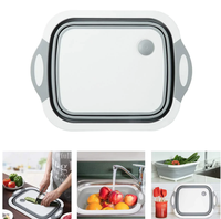 Tocator 3 in 1 multifunctional  pliabil  scurgator  uscator pentru alimente - 1