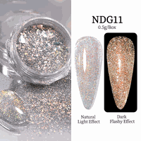 Sclipici Chrome Aurora NDG11 - NDG09 - 1