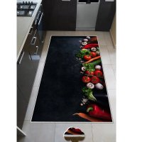 Covor de bucatarie Otto Wook, negru, 150 cm - Confort si Stil - 1
