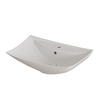 Lavoar de baie Celesta Ibis 60 x 43.5 x 18.5 cm cu orificiu pentru baterie - 1