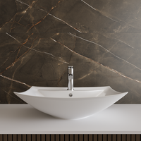 Lavoar de baie Celesta Ibis 60 x 43.5 x 18.5 cm cu orificiu pentru baterie - 2