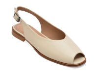 Sandale bej GOLD DEER 420928 din piele naturala premium - 1