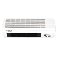 Aeroterma de perete Detoolz, 2KW, 2 trepte de putere, cu afisaj LED si termostat - 1