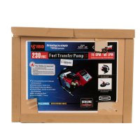 Pompa transfer motorina IBO Dambat AOP60 Kit, 370W, 60 l/min, pentru combustibili,H ridicare 30m, 230 V - 4