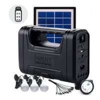 Kit solar GD-Lite 1 cu 3 becuri LED si acumulator de capacitate mare - 1