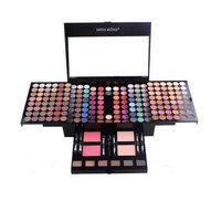 Trusa Profesionala de Machiaj Miss Rose cu 190 Culori + Set de 24 Pensule + Borseta Eleganta - 2