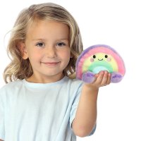 Aurora Palm Pals - Jucarie de Plus Curcubeu, 13 cm - 3
