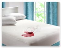 Husa rezistenta la apa cu elastic pentru saltea 90x200 cm - 1