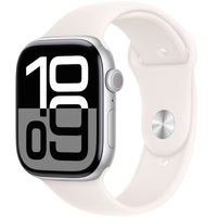 Apple Watch Series 10 2024, GPS, Aluminium 46mm N/A Silver Foarte bun - 1