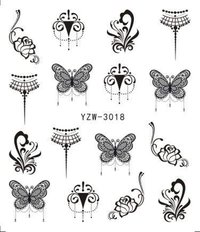 Tatuaj decor unghii YZW-3018 - 1