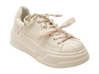 Pantofi sport GRYXX 1015 albi din piele naturala pentru femei - 1