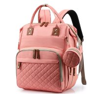 Rucsac multifunctional pentru Scutece Bebelusi atasabil pe manerul caruciorului ROZ - 1