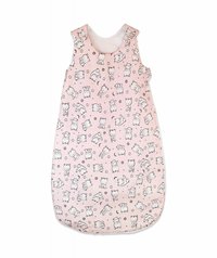 Sac de dormit copii 1.5 tog Baby Bear roz din bumbac 130 cm - 7