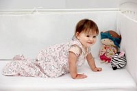 Sac de dormit copii 1.5 tog Baby Bear roz din bumbac 130 cm - 6