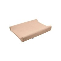 Husa New Baby pentru Saltea de Infasat 50x70 cm, Bumbac Terry, Bej cu Banda Elastica - 1
