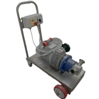 Electropompa Euro 40 cu turatie variabila si carucior din inox - 1