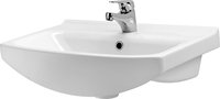 Chiuveta de baie incastrata Cersanit Cersania K11-0046, 60 cm, Alb - 1