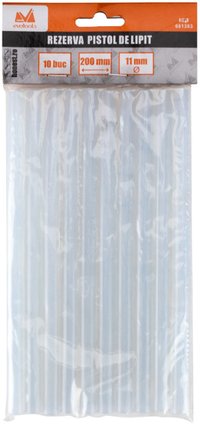Rezerve Pistol Lipit 10 buc 200 x 11 mm - Evotools 681363 - 2