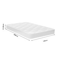 Saltea Fix Pad Chic Strom, cu o singura fata, 120x200 cm, 18-19 cm - 6