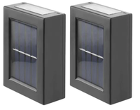 Set 2 lampi solare pentru perete exterior YD-3 - 1