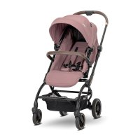 Carucior pentru copii Lorelli Makaya Pink cu scaun rotativ 360 grade, cadru din aluminiu, greutate admisa 22 kg - 2