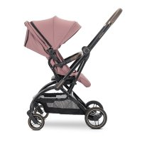 Carucior pentru copii Lorelli Makaya Pink cu scaun rotativ 360 grade, cadru din aluminiu, greutate admisa 22 kg - 4