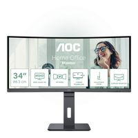 Monitor AOC CU34P3CV 34 inch, 3440 x 1440 pixeli, Negru, 3 ani Garantie - 15