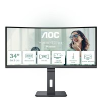 Monitor AOC CU34P3CV 34 inch, 3440 x 1440 pixeli, Negru, 3 ani Garantie - 16