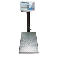 Cantar Electronic 350 kg si Platan Metalic Cap Metalic - 1