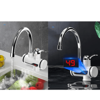 Robinet Delimano Instant cu Display + 2 Suporturi pentru Umbrele/Mopuri/Maturi - 8