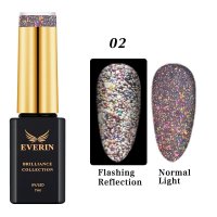 Oja semipermanenta Everin Brilliance Reflective Disco 02, cod OSEBR-01 - 1