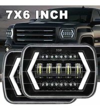 Set de faruri LED 5x7 inch cu semnalizare tip sageata - 4