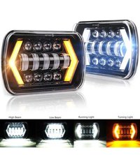 Set de faruri LED 5x7 inch cu semnalizare tip sageata - 2