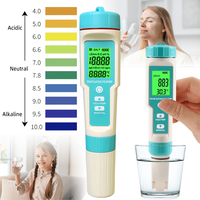 Detector de calitate a apei 7 in 1, Luxofia, afisaj LCD iluminat, calibrare automata, portabil - 1