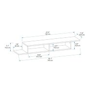 Comoda TV Muson Pin 120x29.6x18.2 cm - 6