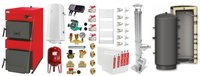 Sistem Complet Centrala pe Combustibil Solid Sunsystem Burnit NWB 25 kW - 1