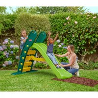 Tobogan verde mare Little Tikes pentru distractie in aer liber - 2