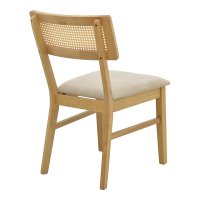 Scaun Raffles Natural 48x47x83.5 cm - Eleganță și Confort - 3