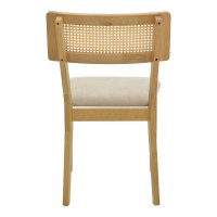 Scaun Raffles Natural 48x47x83.5 cm - Eleganță și Confort - 6