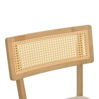 Scaun Raffles Natural 48x47x83.5 cm - Eleganță și Confort - 7