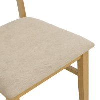 Scaun Raffles Natural 48x47x83.5 cm - Eleganță și Confort - 8