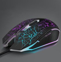 Mouse Gaming RGB MRG MX15, cu Fir, 6000 DPI, 7 culori, 7 Butoane, Negru - 4