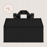 Organizator multifunctional Lionelo Sidepocket M Negru, 3 compartimente, universal, 43x15x23 cm - 6