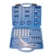 Trusa 36 piese Tester presiune injectoare 6 eprubete 24 de adaptoare 6 recipiente cu tub - 1